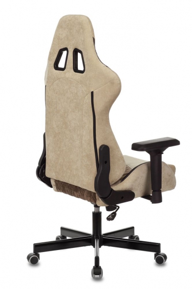 Кресло игровое Zombie Бюрократ VIKING 7 KNIGHT BR FABRIC Коричневый