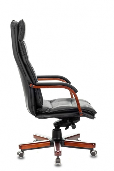 Кресло руководителя Бюрократ Бюрократ T-9927WALNUT/BLACK