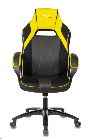 Геймерское кресло Zombie Бюрократ VIKING 2 AERO Yellow
