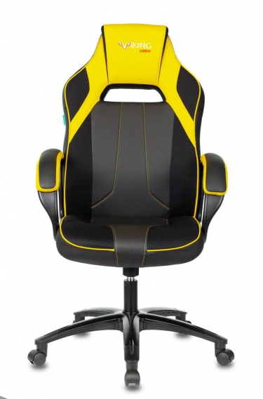 Геймерское кресло Zombie Бюрократ VIKING 2 AERO Yellow