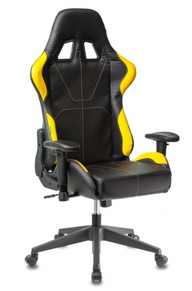 Кресло игровое Zombie Бюрократ VIKING 5 AERO ORANGE