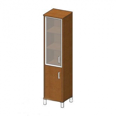 Стеллаж стекло тонированное Skyland В431.5 R Дуб девон
