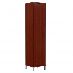 Стеллаж с дверью ДСП Skyland В431.6 R Бургунди