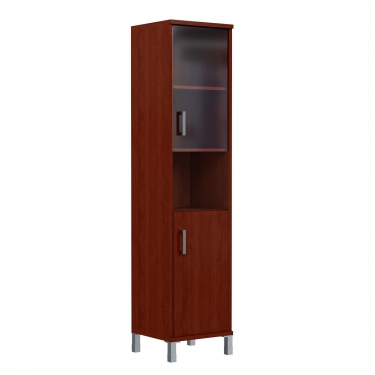 Стеллаж стекло тонированное Skyland B431.10 L Бургунди