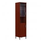 Стеллаж стекло тонированное Skyland B431.10 R Бургунди