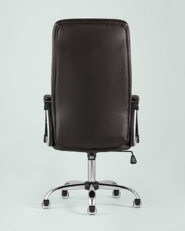 Кресло руководителя Stool Group TopChairs Tower Коричневое
