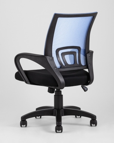 Компьютерное кресло Stool Group TopChairs Simple Голубое