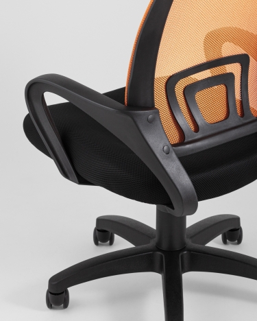 Компьютерное кресло Stool Group TopChairs Simple Оранжевое