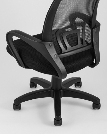 Компьютерное кресло Stool Group TopChairs Simple Черное