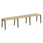 Рабочая станция Рива ONIX WOODOW.RS-3.2.7 Тиквуд Светлый/Темный