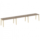 Рабочая станция Рива ONIX WOOD OW.RS-3.4.8 Тиквуд Темный/Светлый