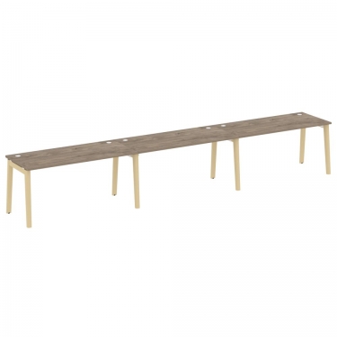 Рабочая станция Рива ONIX WOOD OW.RS-3.4.8 Тиквуд Темный/Светлый