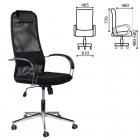 Кресло офисное BRABIX BRABIX Pilot EX-610 CH premium ткань-сетка Черный