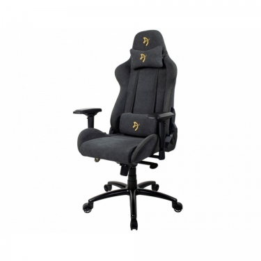 Геймерское кресло Arozzi Arozzi Verona Signature Soft Fabric Черный-золотой