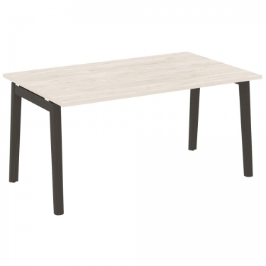 Стол переговорный 1 столешница Рива ONIX WOOD OW.PRG-1.4 Денвер Светлый/Темный