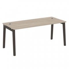Стол рабочий руководителя Рива ONIX WOOD OW.SRR-5.8 Дуб Аттик/Темный