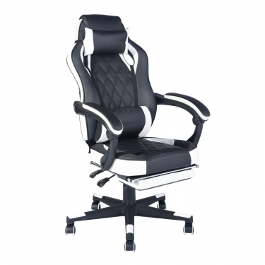 Геймерское кресло Stool Group TopChairs Virage Черный-белый