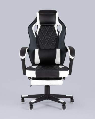 Геймерское кресло Stool Group TopChairs Virage Черный-белый