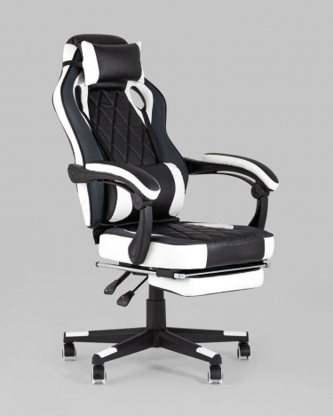 Геймерское кресло Stool Group TopChairs Virage Черный-белый