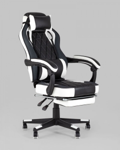 Геймерское кресло Stool Group TopChairs Virage Черный-белый