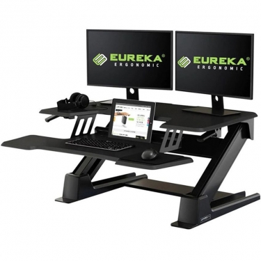 Регулируемая подставка на стол для монитора и ноутбука Eureka ERK-CV-PRO36B Черная