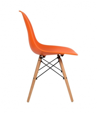 Стул для кухни Цвет мебели Eames SC-001 Оранжевый РР623