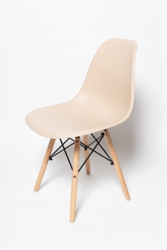 Стул для кухни Цвет мебели Eames SC-001 Бежевый