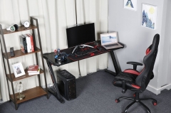Геймерский стол Eureka Eureka Z60 c RGB подсветкой Черный
