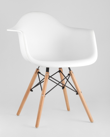 Стул Stool Group Eames DAW Белый