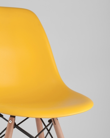 Стул Stool Group Eames DSW Желтый