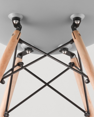 Стул Stool Group Eames DSW Желтый