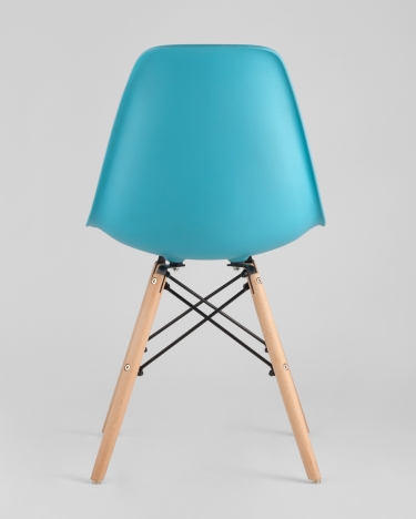 Стул Stool Group Eames Style DSW Бирюзовый
