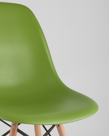 Стул Stool Group Eames Style DSW Зеленый