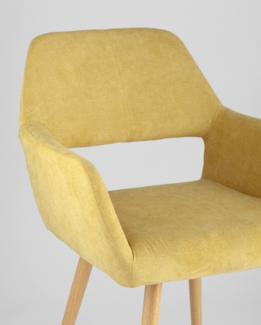 Стул Stool Group Кромвель Желтый