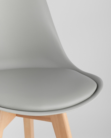 Стул Stool Group Frankfurt Серый