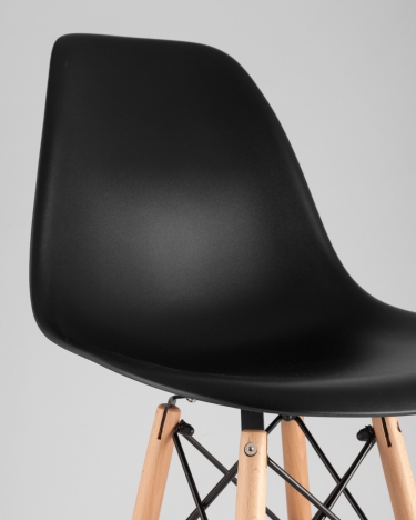 Стул Stool Group Eames DSW барный Черный