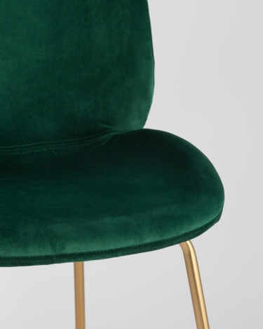 Стул Stool Group Beetle Изумрудный