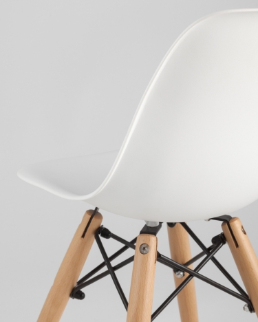 Стул Stool Group EAMES DSW детский Белый