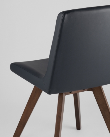 Комплект из четырех стульев Stool Group MARTA 4 PU Синий