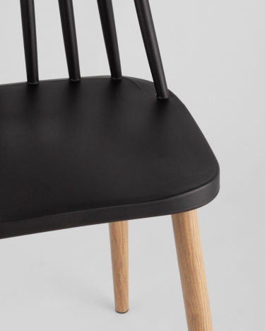 Стул пластиковый Stool Group Морган Черный