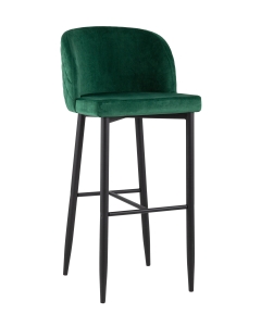 Барный стул Stool Group Оскар велюр Изумрудный