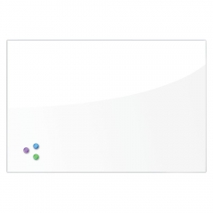 Доска магнитно-маркерная стеклянная BRAUBERG BRAUBERG 60х90 см Белая