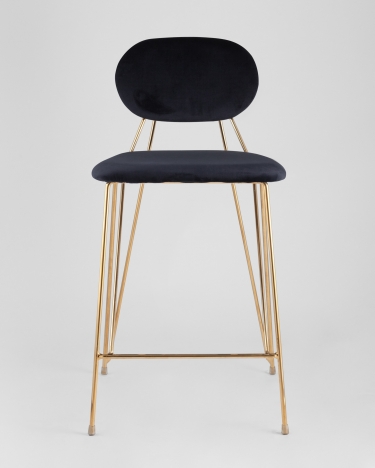 Стул полубарный Stool Group Элис Синий