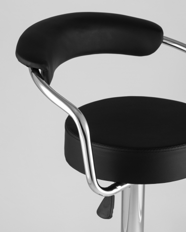 Барный стул Stool Group Орион экокожа Черный