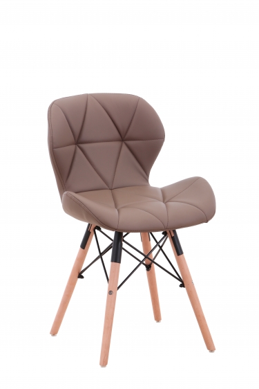 Стул Stool Group Бон экокожа Коричневый