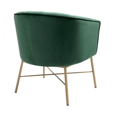 Кресло Stool Group Шале велюр Зеленый