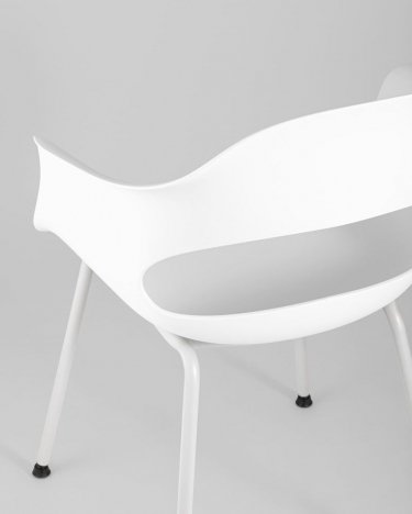 Стул пластиковый Stool Group Lady Белый