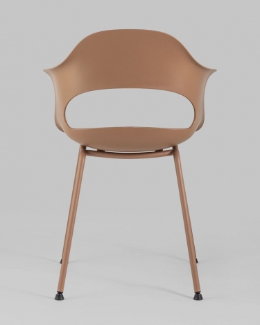 Стул пластиковый Stool Group Lady Коричневый