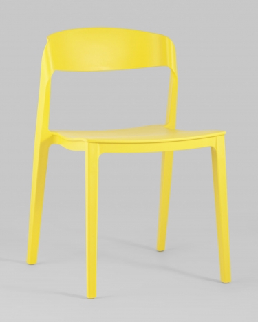 Стул пластиковый Stool Group Moris Желтый
