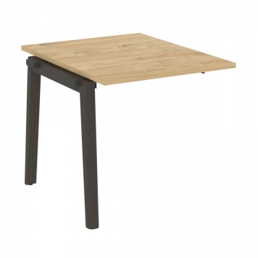 Проходной наборный элемент переговорного стола Рива ONIX WOOD OW.NPRG-0 Тиквуд Светлый/Темный